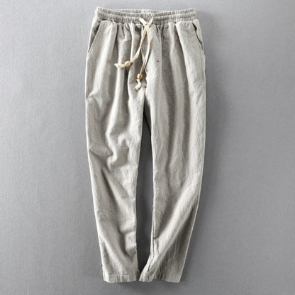 HerrenLockerhose Kordelzug Baumwolle Bequem