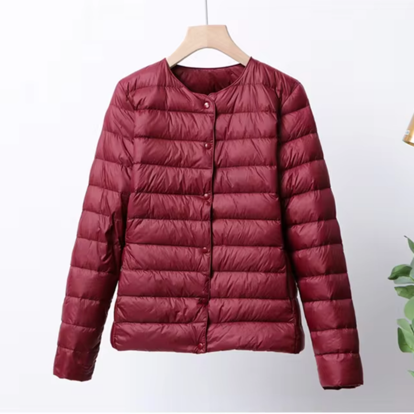 Eveloria Damen Ultradünne Daunenjacke