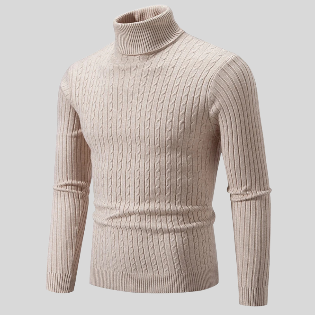 Herren Rollkragenpullover Stilvoll
