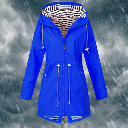 Eveloria Damen Regenjacke Wasserdicht