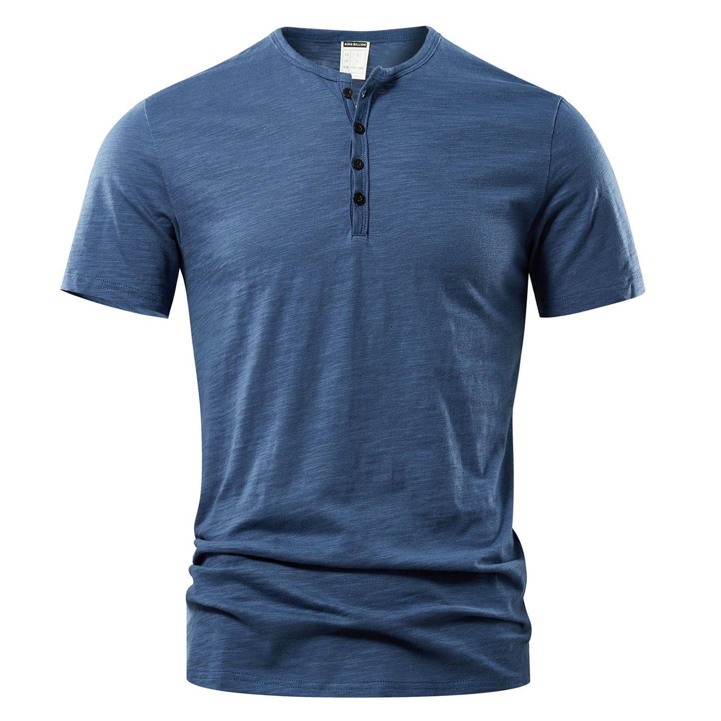 Herren Freizeithemd Knopfleiste Vielseitig Blau