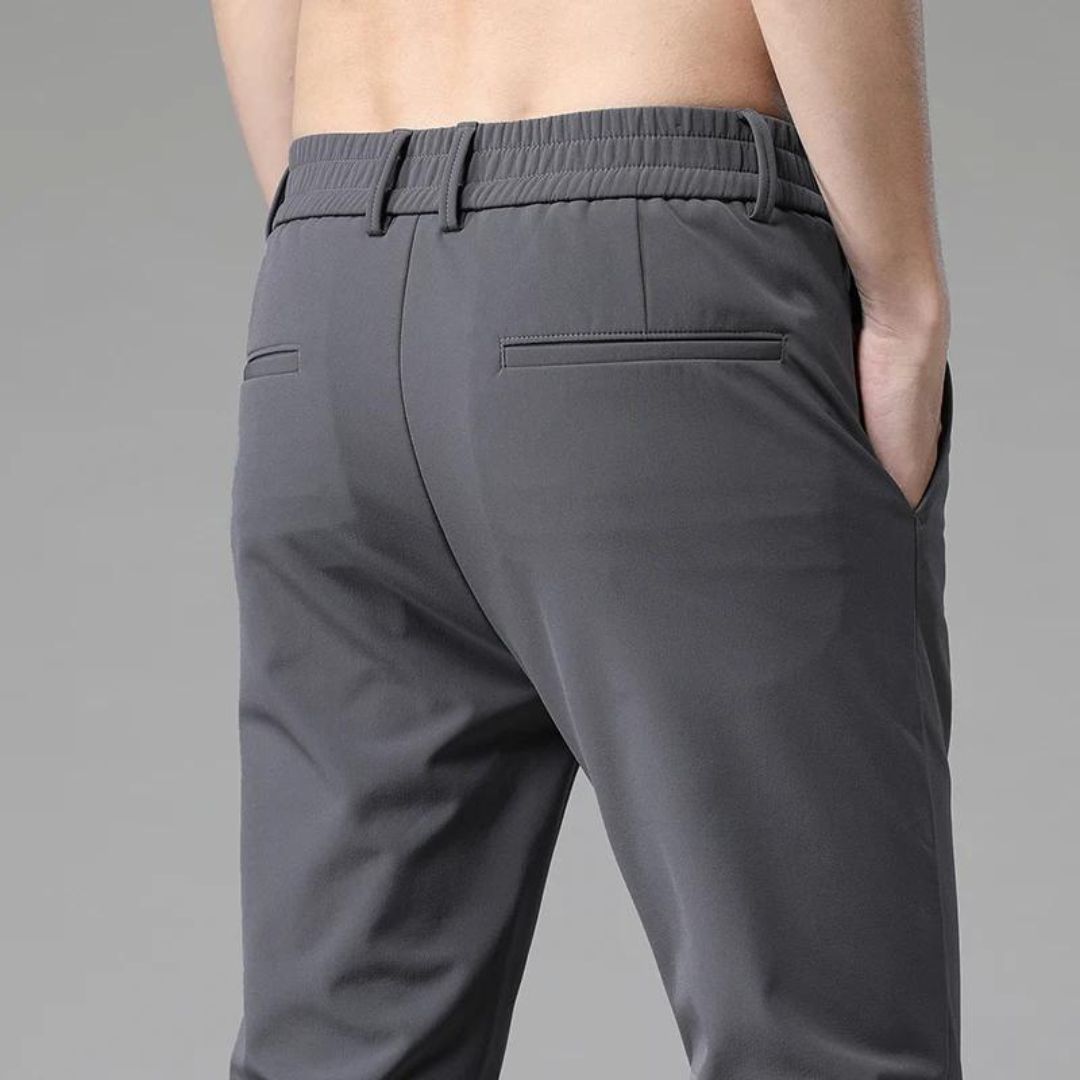 Herren Chino Hose Slim Fit Schmal