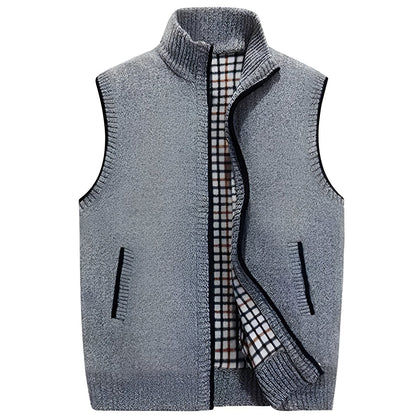 Herren Freizeitjacke Fleece-Futter