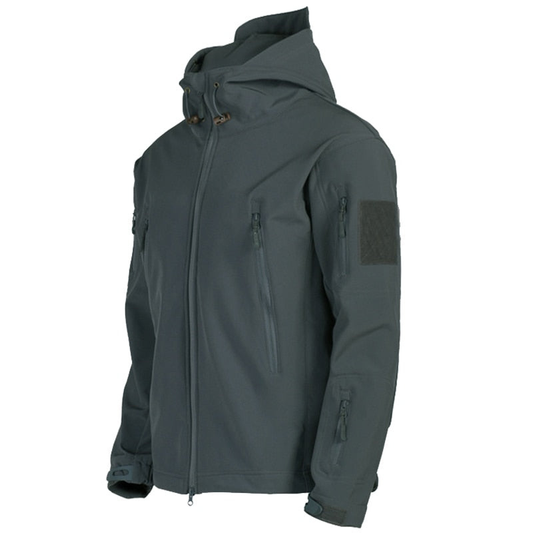 Herren Funktionsjacke Brayden Kapuze Multi-Taschen Wind- und - Eveloria