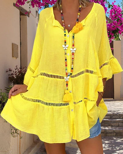 Eveloria Damen Boho Sommertunika