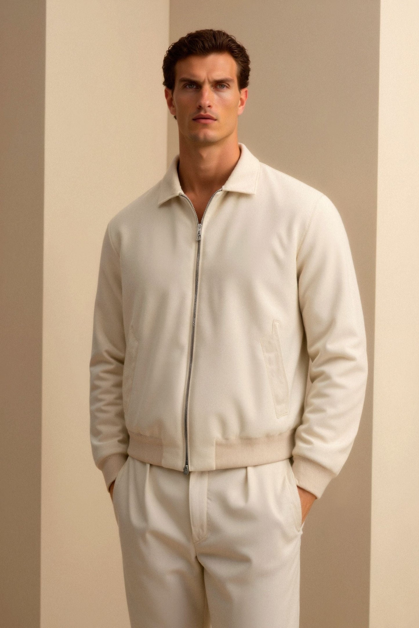 Herren Bomberjacke Elegantes Design Komfort