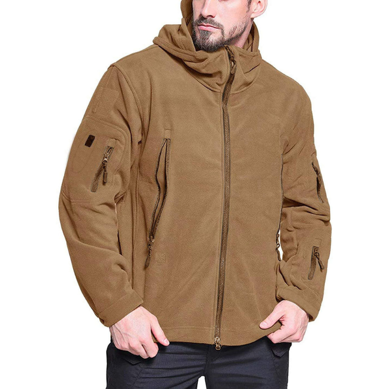 Eveloria Damen Fleecejacke Winddicht Outdoor