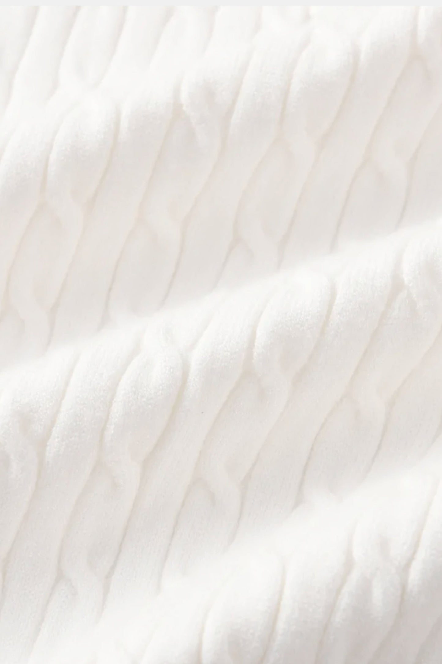Eleganter Damen Zopfstrick Pullover Mit Reißverschluss