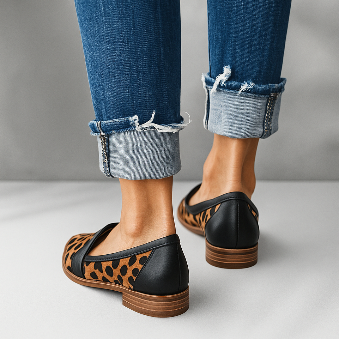 Damen Zehen-Loafer Schlanke Bequem
