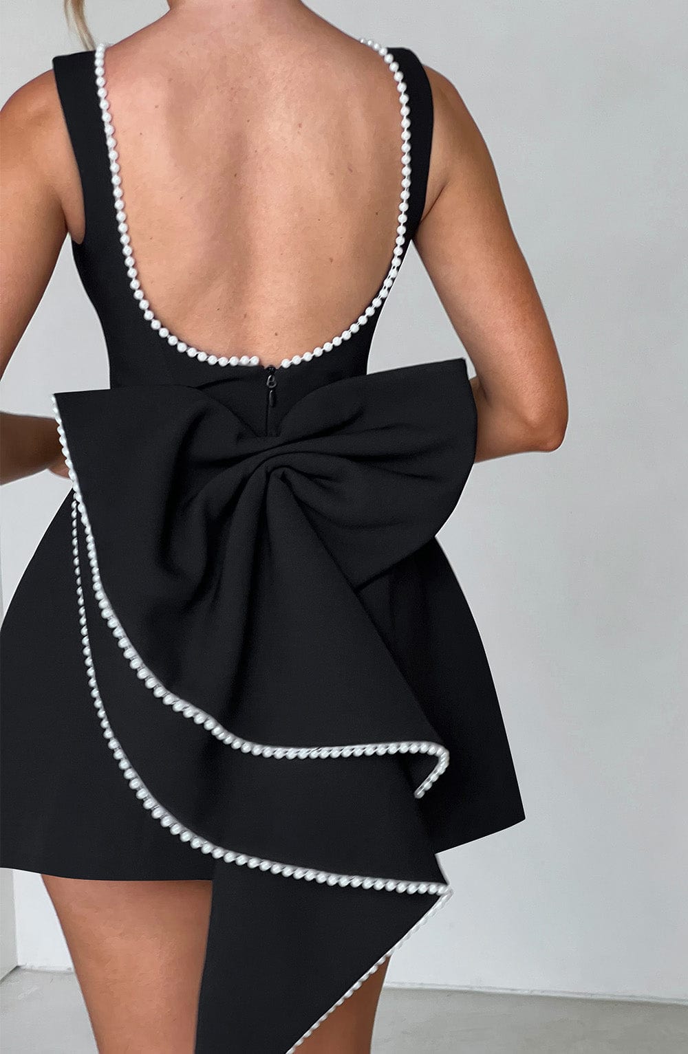 Damen Strukturiertes Mini Kleid Hochzeitsgäste