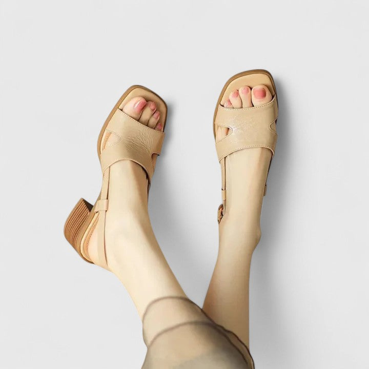 Damen Lässige Sandalen Offene Spitze Riemen