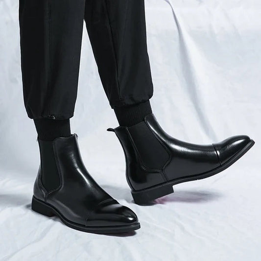 Eveloria Herrenstiefel Leder Schwarz - Eveloria