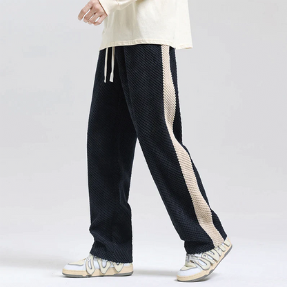 Eveloria Damen Waffelkord Jogginghose