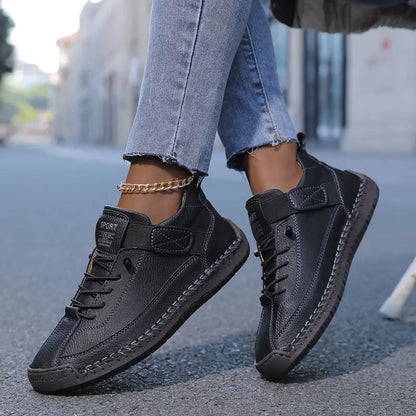 Damen Orthopädische Sneaker Klettverschluss