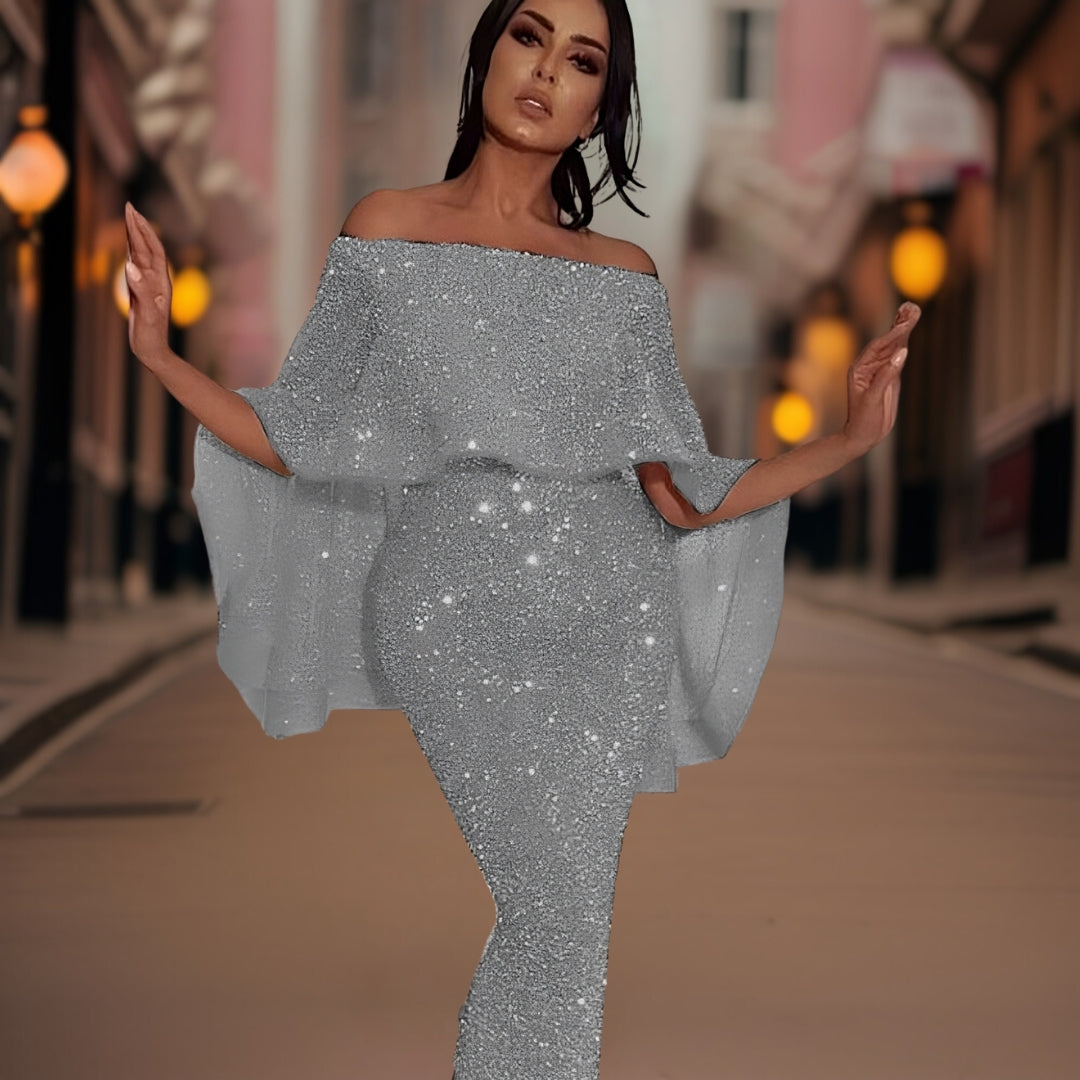 Eveloria Damen Abendkleid Hochwertig