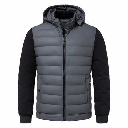 Eveloria Herren Winterjacke Kapuze