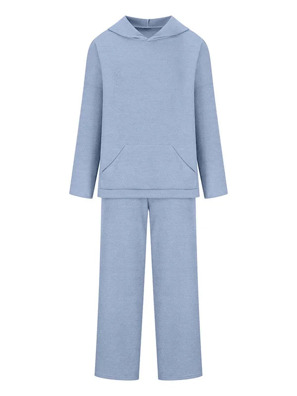 Eveloria Damen Hoodie Set Gestreift