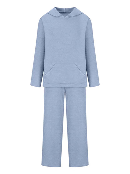 Eveloria Damen Hoodie Set Gestreift