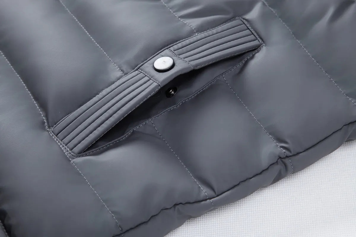 Eveloria Herren Winterjacke Kapuze