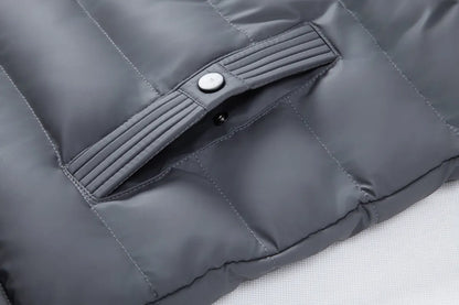 Eveloria Herren Winterjacke Kapuze