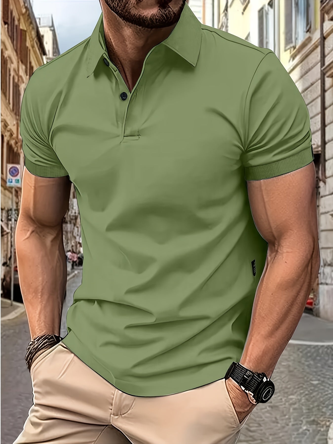Eveloria Damen Kurzarm Polo Baumwolle Bequem Weiß