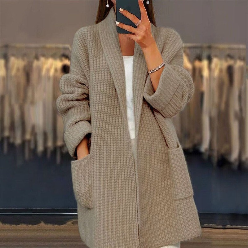 Damen Cardigan mit Taschen