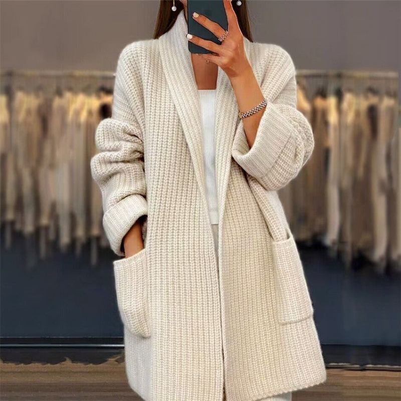 Damen Cardigan mit Taschen