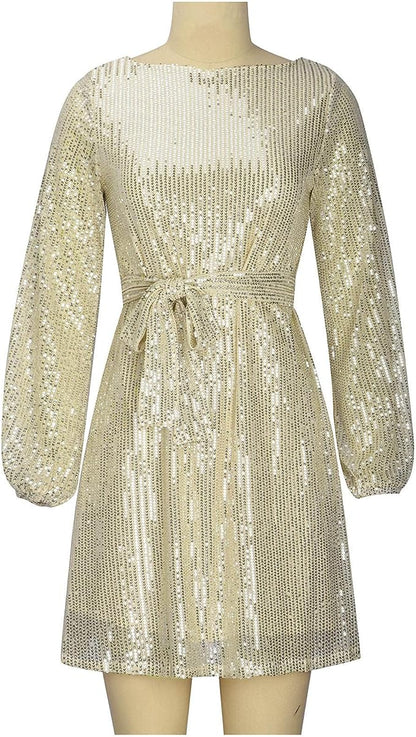 Eveloria Damen Minikleid Lockeres Partykleid