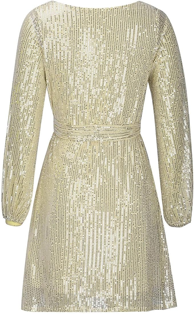 Eveloria Damen Minikleid Lockeres Partykleid