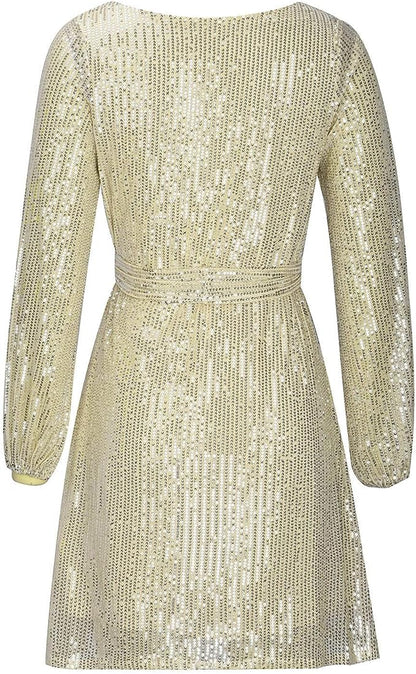 Eveloria Damen Minikleid Lockeres Partykleid