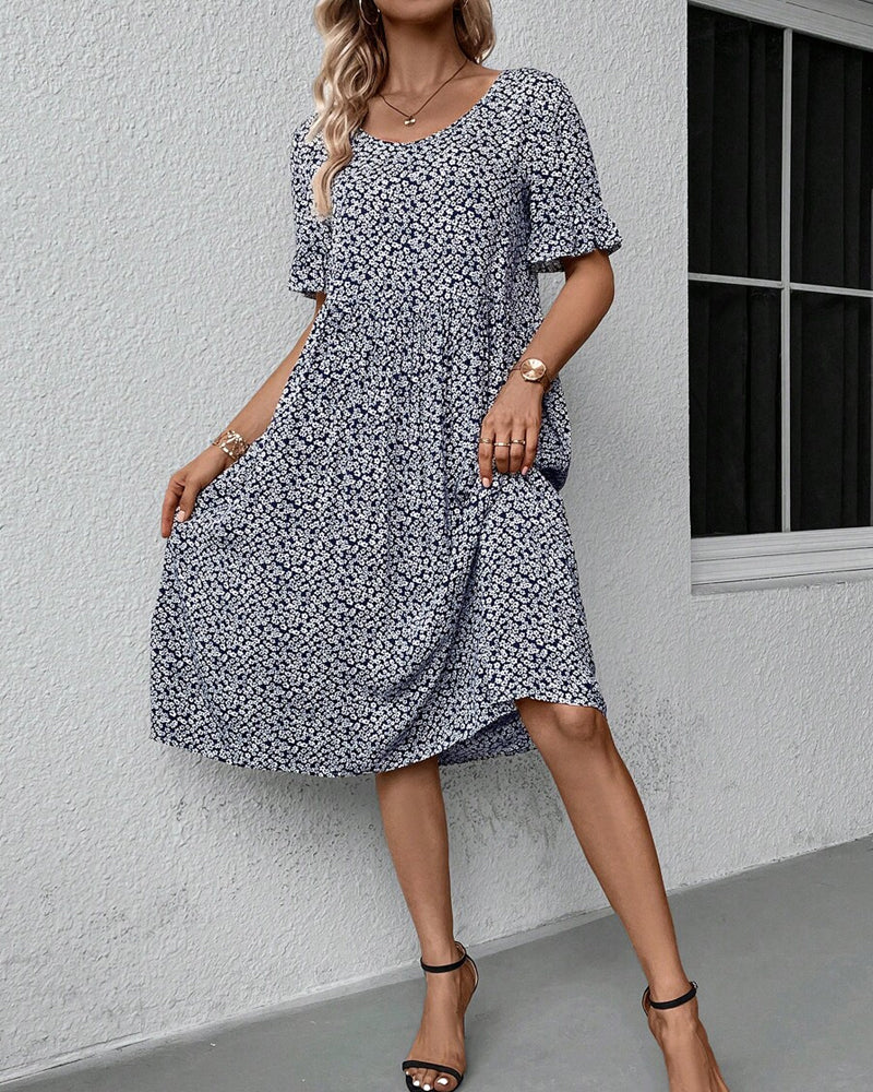Eveloria Damenkleid Florales Muster - Eveloria