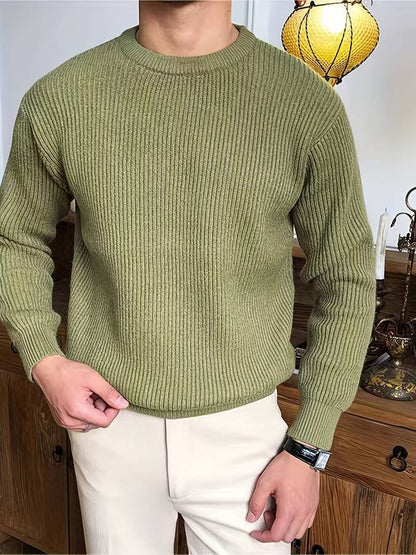 Eveloria Herren Pullover Warm Bequem
