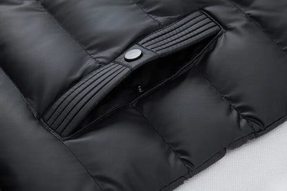 Eveloria Herren Winterjacke Kapuze