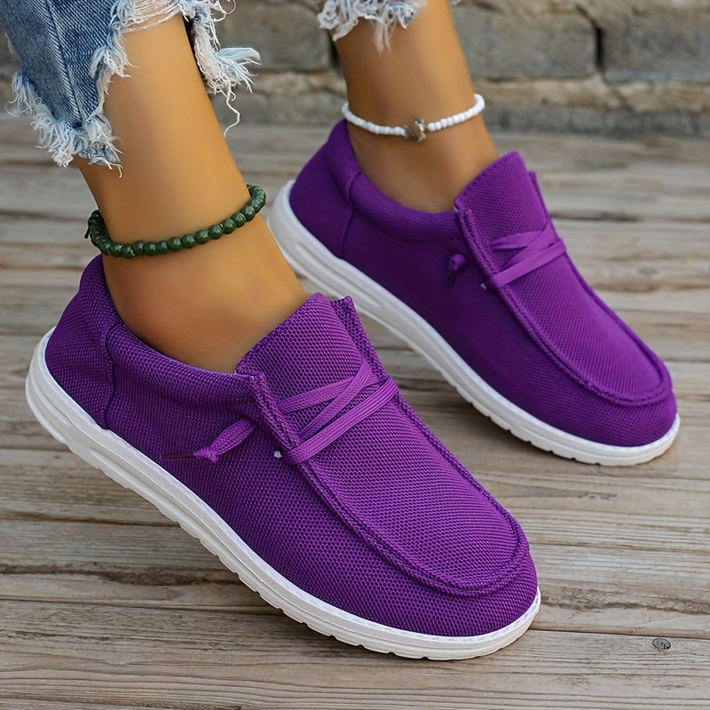 Eveloria Damen Loafers Sommerschuhe Leder Braun