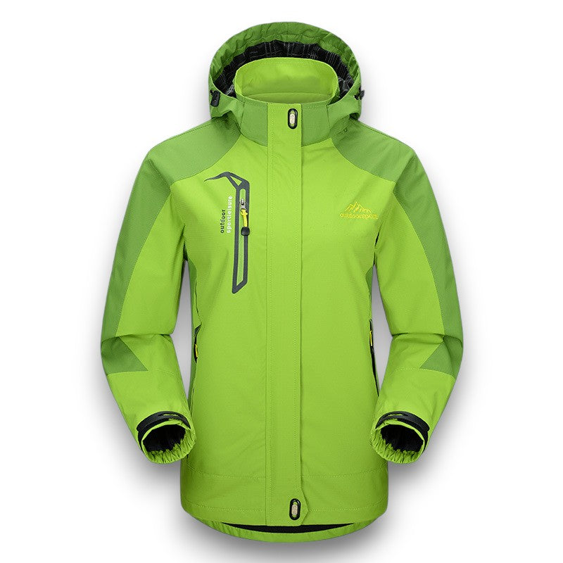 Eveloria Damen Wetterfeste Outdoorjacke