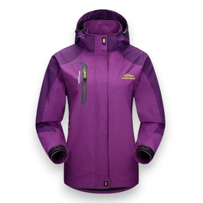 Eveloria Damen Wetterfeste Outdoorjacke
