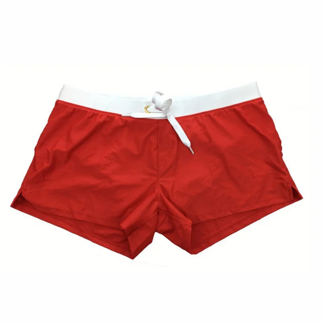 Herren Badeshorts Sommer atmungsaktiv mit Kordelzug