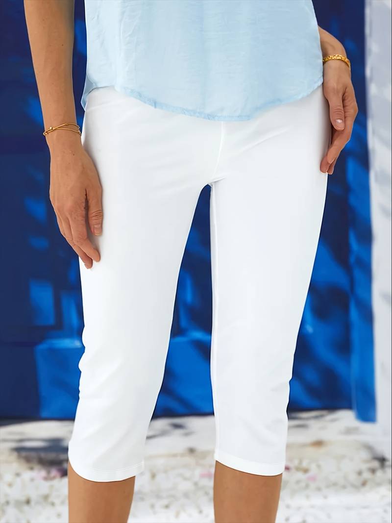 Damen Leggings Bequem Alltag