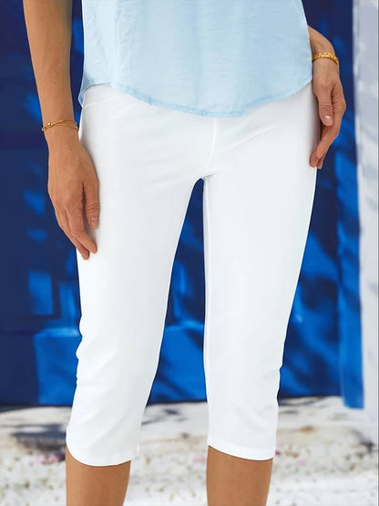 Damen Leggings Bequem Alltag