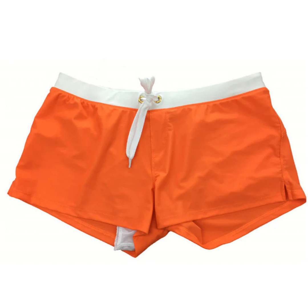 Herren Badeshorts Sommer atmungsaktiv mit Kordelzug