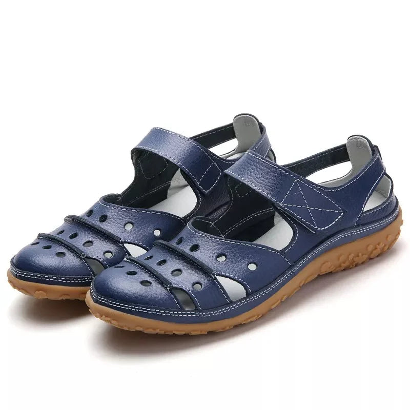 Eveloria Damen Orthopädische Sandalen Bequemer Verschluss