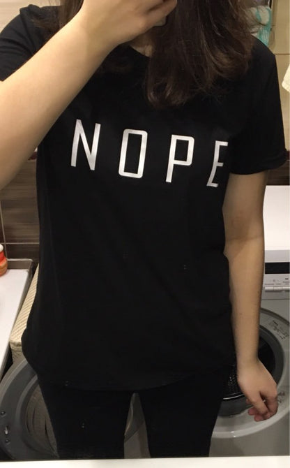 Damen T-Shirt mit auffälligem Schriftzug Eveloria