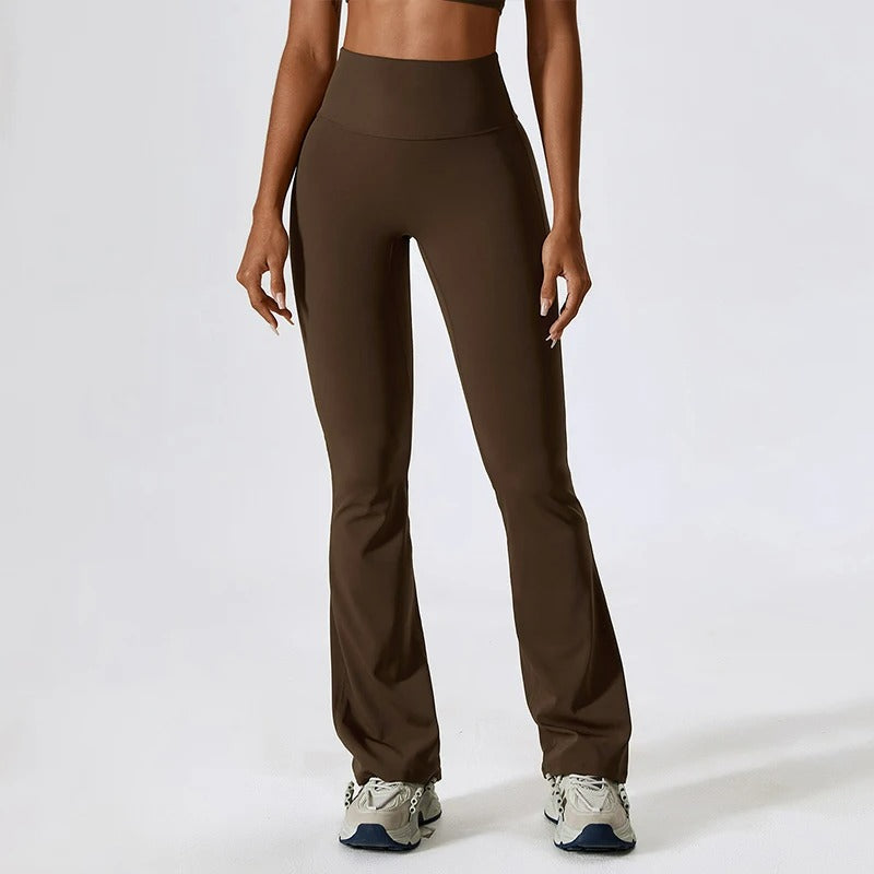 Eveloria Damen Leggings Ausgeklappt Schwarz - Eveloria