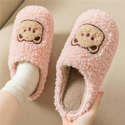 Eveloria Damen Flauschige Tierpantoffeln