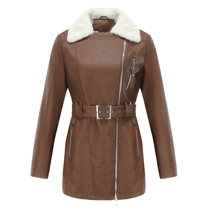 Damen Lammfelljacke mit Kuschelfutter
