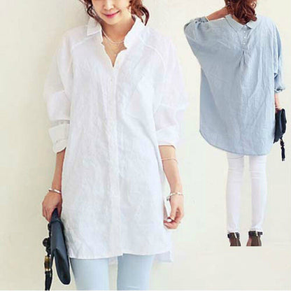 Eveloria Damen Bluse Lässiger Kragen Knopfverschluss Elegantes Design