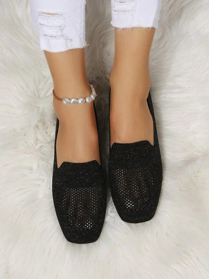Eveloria Damen Flache Schuhe Rutschfest
