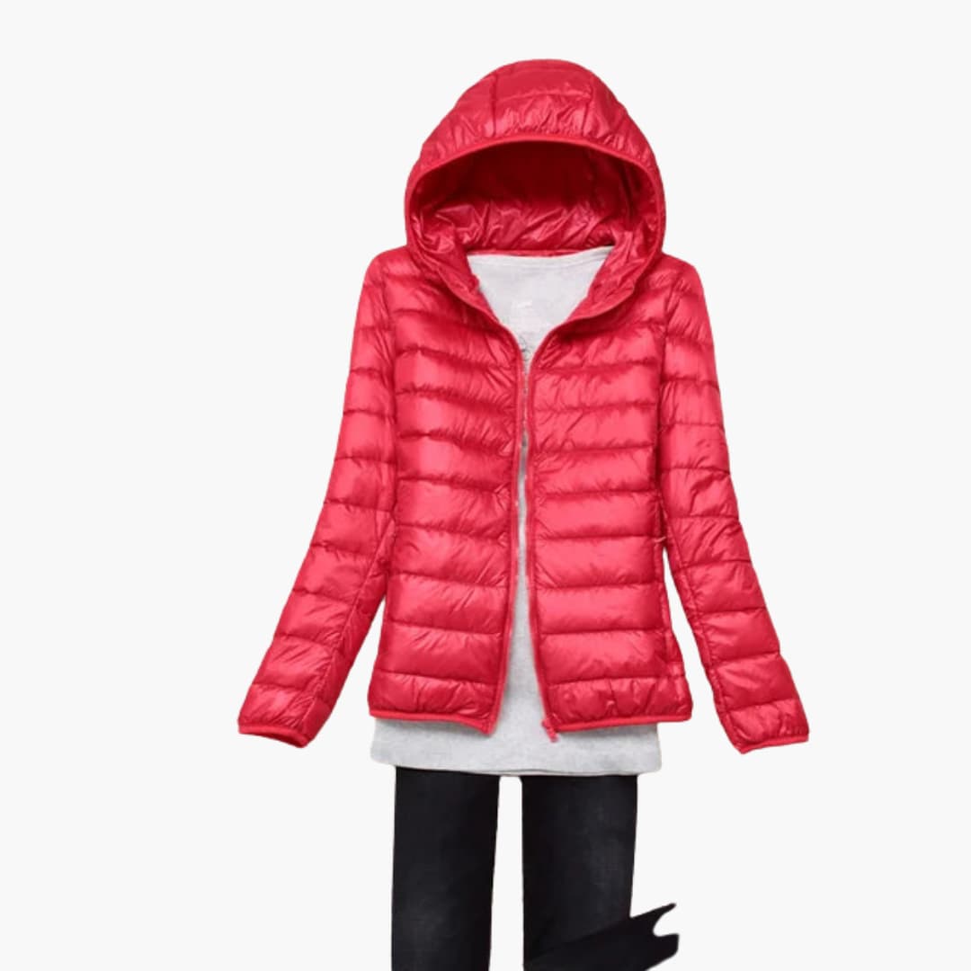 Damen Ultraleichte Daunenjacke Warm
