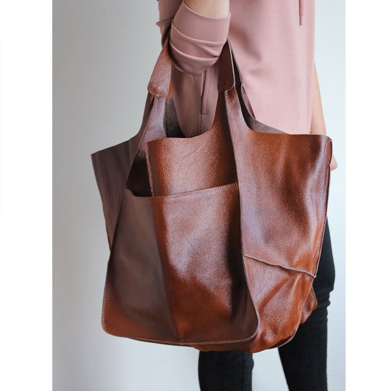 Damen Großhandtasche Leder