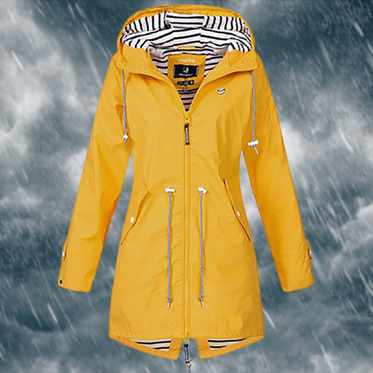 Eveloria Damen Regenjacke Wasserdicht
